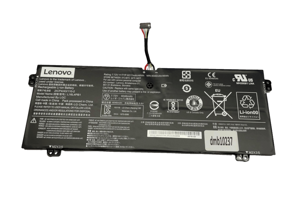 Bestillingsvare 7 72V 48Wh 6217mAh Kvalitets Lithium Ion Batteri Til