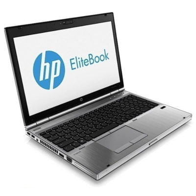 15" HP Elitebook 8570p - Intel i7 3520M 2,9GHz 120GB SSD 8GB Win10 Pro - RS232 - Grade C