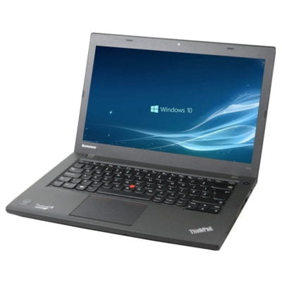 14" Lenovo ThinkPad T440 - Intel i5 4200U 1,6GHz 240GB SSD 8GB Win10 Pro - Sølv stand