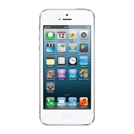 Apple iPhone 5 16GB (Hvid) - Bronze stand
