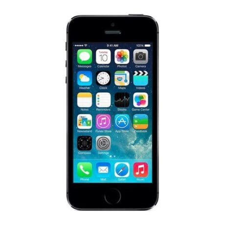 Apple iPhone 5S 16GB (Space Gray) - Bronze stand