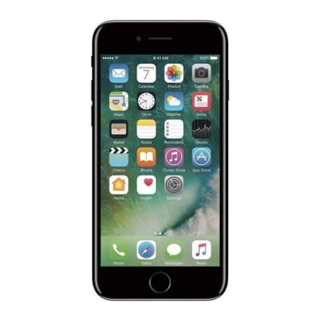 Apple iPhone 7 32GB (Sort) - Bronze stand