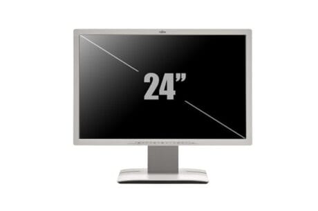 Dell24" P2417H - høj kvalitet incl. VGA kabel og strømforsyning - Refurbished
