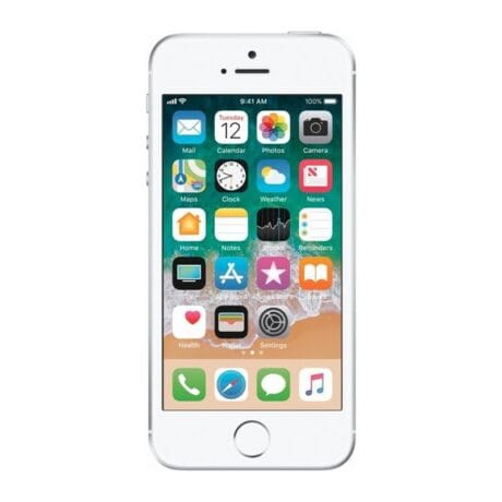Apple iPhone SE 32GB (Sølv) - Bronze stand