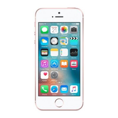 Apple iPhone SE 64GB (Rosaguld) - Sølv stand