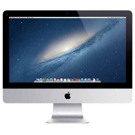 Apple iMac 21,5" - Intel i5 3330S 2,7GHz 1TB HDD 8GB (Late-2012) (Slim) - Sølv stand
