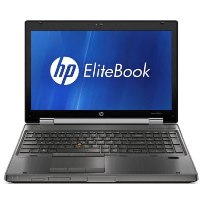 15" HP EliteBook 8560w - Intel i7 2640M 2,8GHz 240GB SSD 8GB Win10 Pro - Grade B