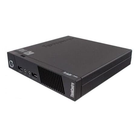 Lenovo ThinkCentre M83 Tiny - Intel i5 4590T 2,0GHz 256GB SSD 8GB Win10 Home - Guld stand