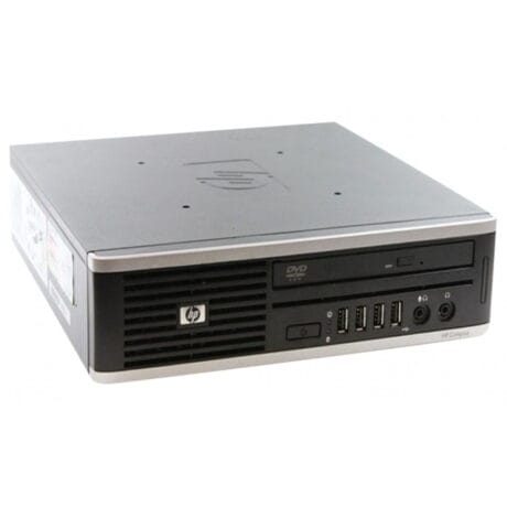 HP Compaq 8000 Elite Ultra slim desktop - Intel 2 Duo E8400 3,0GHz 160GB HDD 4GB Win10 Pro - Grade B