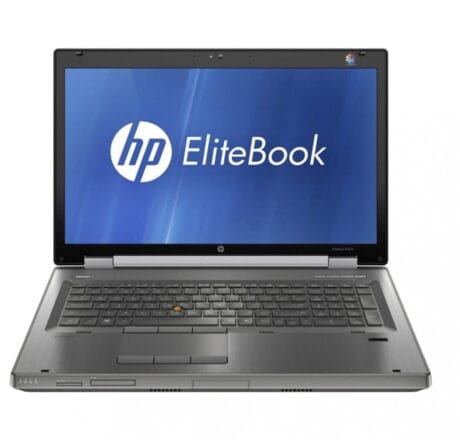 17" HP EliteBook 8760w - Intel i7 2820QM 2,3GHz 256GB SSD 16GB Win10 Pro - DreamColor - Grade A