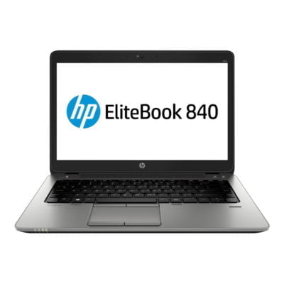14" HP EliteBook 840 G2 - Intel i7 5600U 2,6GHz - 240GB SSD - 8GB - Win 10 - Sølv stand
