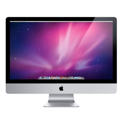 21,5" Apple iMac - Intel 2 Duo E7600 3,06GHz 500GB HDD 4GB (Late-2009) - Sølv stand