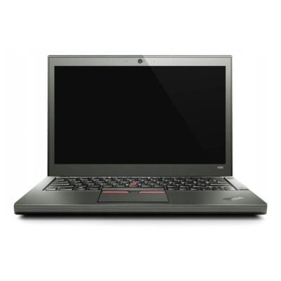 12" Lenovo ThinkPad X250 - Intel i5 5200U 2,2GHz 120GB SSD 8GB Win10 Pro - Touchskærm - Sølv stand