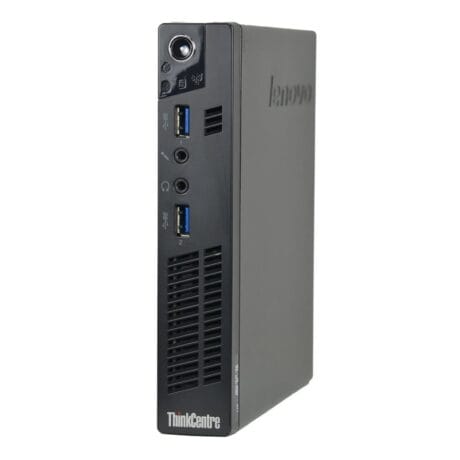 Lenovo Tiny Small M92P - Intel i5 3470T 2,9GHz 128GB SSD 8GB Win10 Pro - Sølv stand
