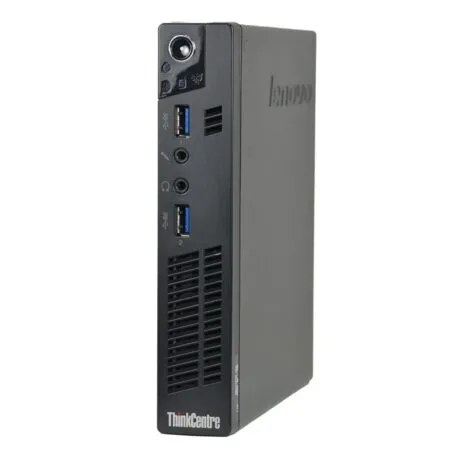 Lenovo Tiny Small M92P - Intel i5 3470T 2,9GHz 128GB SSD 8GB Win10 Pro - Sølv stand