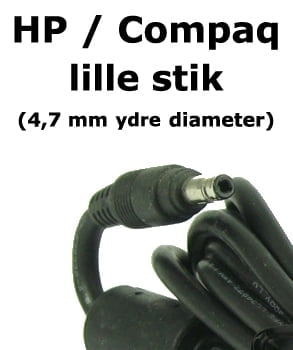 - HP Compaq 90W 19V 4.74A strømforsyning med 4.8mm x 1.8mm Lille stik - Kompatibel - Grøn Computer - Genbrugt IT med omtanke - 2096 3200