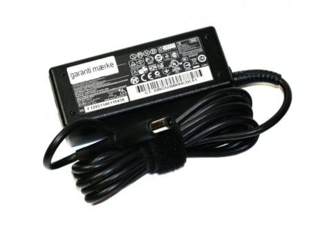 HP Compaq 65W 18.5 /19.5 3.33A/3.5A strømforsyning med 7.4 mm x 5.0 mm Pin in Tip (Stort stik) - Original