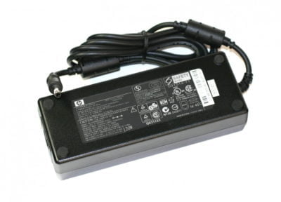 - HP Compaq 120W 18.5V 6.5A strømforsyning med 5.5mm x 2.5mm stik - Original - Grøn Computer - Genbrugt IT med omtanke - 2170 20835