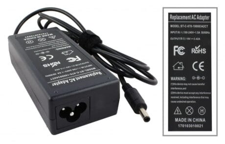 Kampagne vare, Asus 65W 19V 3.42A strømforsyning med 4.5mm*3.0mm - kompatibel