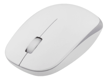 Trådløst tastatur og mus, USB nano modtaget, 10m, Nordisk layout, hvid/grå