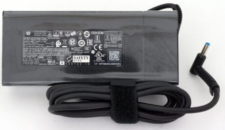 Kampagne vare, HP 150W 19.5v 7.7A Strømforsyning med 4.5mm x 3.0mm blåt stik  - Original