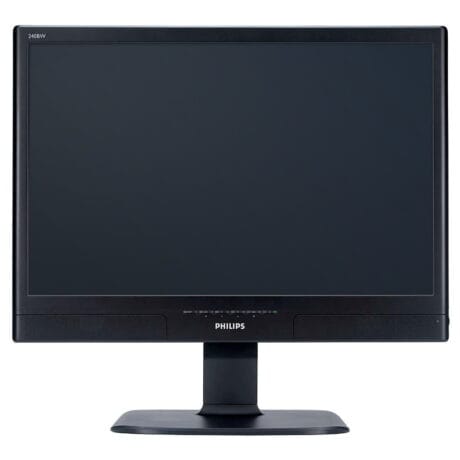 24" TFT Philips 240BW skærm Wide - REFURBISHED - høj kvalitet inkl. VGA-kabel og strømforsyning