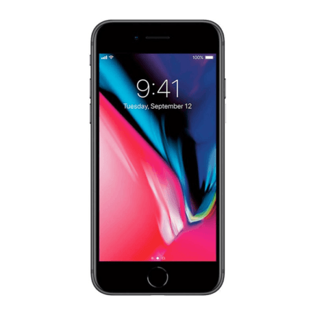Apple iPhone 8 256GB (Space Gray) - Guld stand