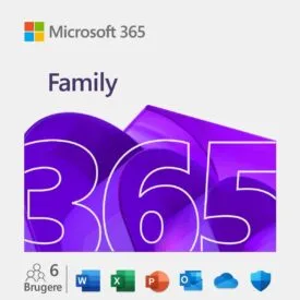 Microsoft Office 365 Family - 1 års abonnement - til 6 personer