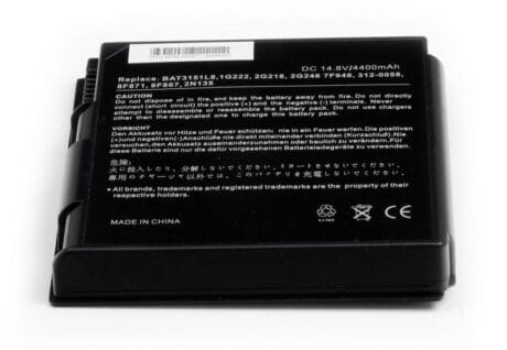 14.8V 4400mAh kvalitets lithium ion batteri til Bærbar computer