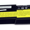 10.8V 4400mAh kvalitets lithium ion batteri til Bærbar computer - sort