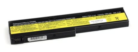 14.4V 4400mAh kvalitets lithium ion batteri til Bærbar computer - sort