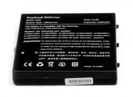 14.8V 4400mAh kvalitets lithium ion batteri til Bærbar computer