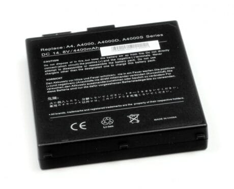 14.8V 4400mAh kvalitets lithium ion batteri til Bærbar computer