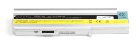 11.1V min. 4400mAh kvalitets lithium ion batteri til Bærbar computer - sølv