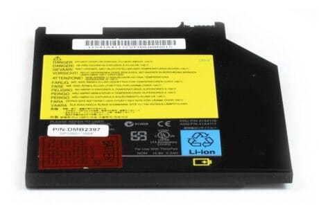 10.8V 2000mAh kvalitets lithium ion batteri til Bærbar computer - sort