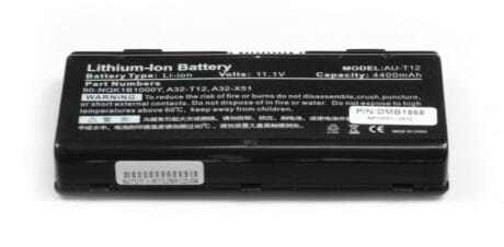 11.1V 4400mAh kvalitets lithium ion batteri til Bærbar computer