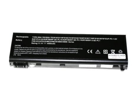 11.1V 4400mAh kvalitets lithium ion batteri til Bærbar computer