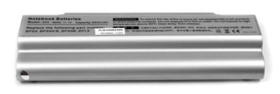 - 11.1V 7800mAh kvalitets lithium ion batteri til Bærbar computer - sølv - Grøn Computer - Genbrugt IT med omtanke - 47880 3662