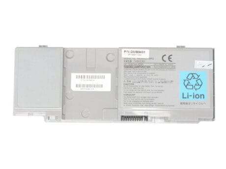 10.8V 3800mAh kvalitets lithium ion batteri til Bærbar computer - grå