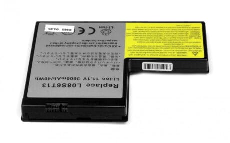 11.1V 3600mAh kvalitets lithium ion batteri til Bærbar computer - sort