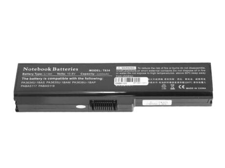 10.8V 4400mAh kvalitets lithium ion batteri til Bærbar computer - sort