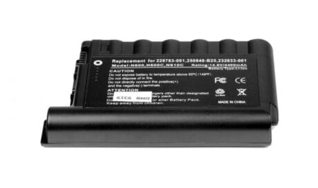 14.8V 4400mAh kvalitets lithium ion batteri til Bærbar computer - sort