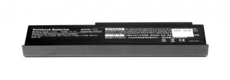 10.8V 4400mAh kvalitets lithium ion batteri til Bærbar computer - sort