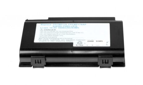 14.4V 4400mAh kvalitets lithium ion batteri til Bærbar computer - sort