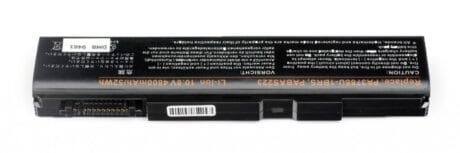 10.8V 4400mAh kvalitets lithium ion batteri til Bærbar computer - sort