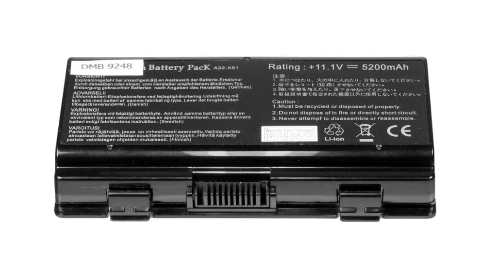 Arrowhead Literacy Kalkun 11.1V 5200mAh kvalitets lithium ion batteri til Bærbar computer - sort |  Grøn Computer - Genbrugt IT