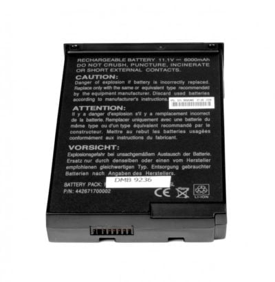- 11.1V 6000mAh kvalitets lithium ion batteri til Bærbar computer - mørk blå - Grøn Computer - Genbrugt IT med omtanke - 58910 6222