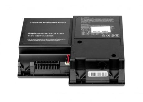 14.8V 6600mAh kvalitets lithium ion batteri til Bærbar computer - sort
