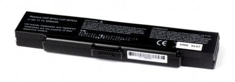 11.1V 6600mAh kvalitets lithium ion batteri til Bærbar computer - sort