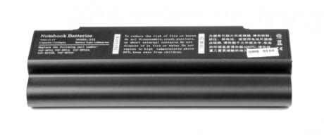 11.1V 6600mAh kvalitets lithium ion batteri til Bærbar computer - sort